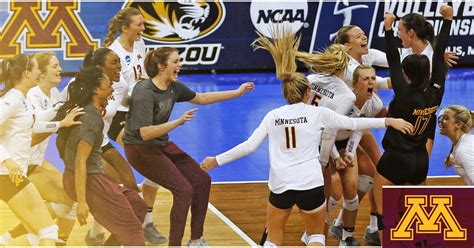 Minnesota Nebraska Advance To Ncaa Womens Volleyball Final Four Big