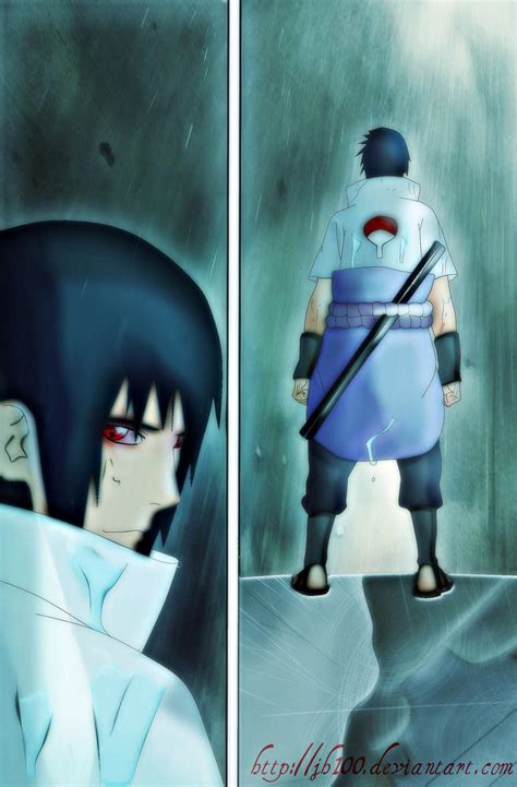 Naruto 573 Sasuke In Rain By Jh100 On Deviantart