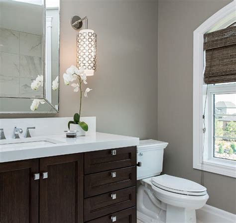You can get solid wood with espresso finishes in muted shades or in trendier metallic finishes. Bathroom | Dark brown cabinets, Dark cabinets bathroom ...