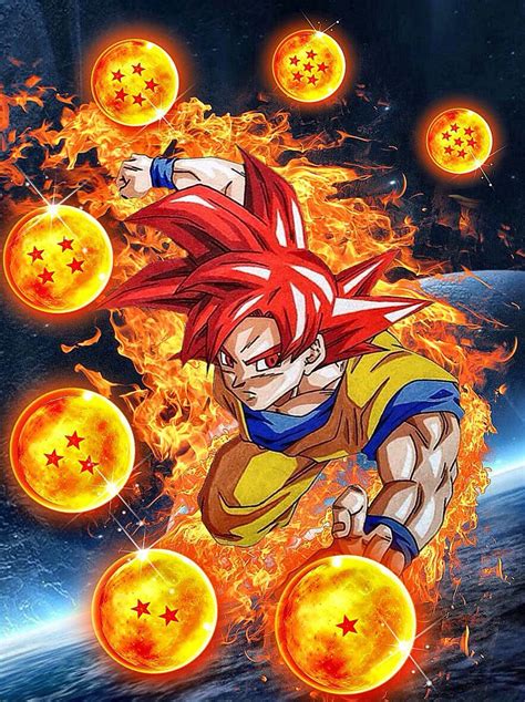 Goku Super Saiyajin Fase Dios Dragon Ball Super Dragon Ball Z Son