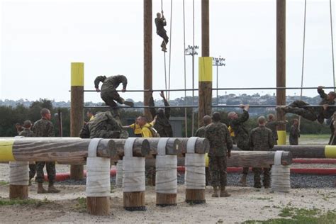 Company F Gains Confidence Through Obstacle Course Marine Corps
