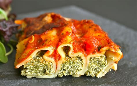 Cannelloni aux épinards