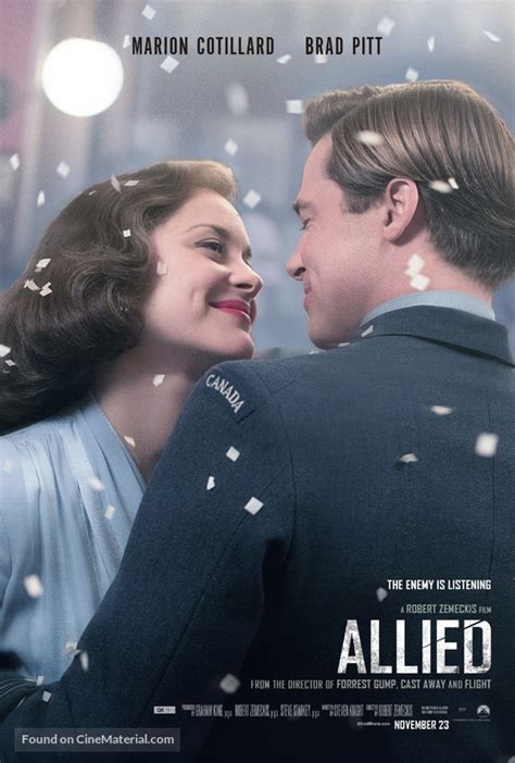 Allied 2016 Movie Poster