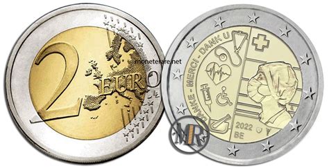 2 Euro Commemorativi Belgio Valore Dei 2 Euro Belgio