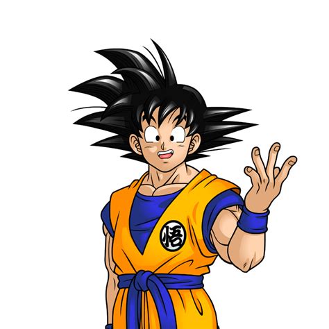 Goku Pose 3 Dragon Ball Online By Majingoku77 On Deviantart