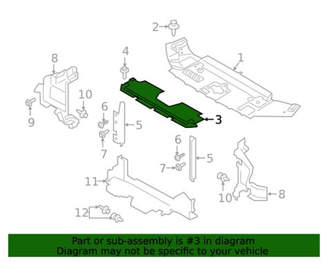 2019 2023 Ford Ranger Oem Upper Deflector Kb3z 8312 A Ford Parts Center