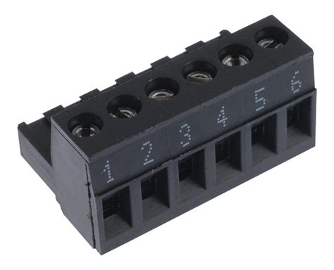 2532006531 Wieland Electric Terminal Block Pluggable 6 Position