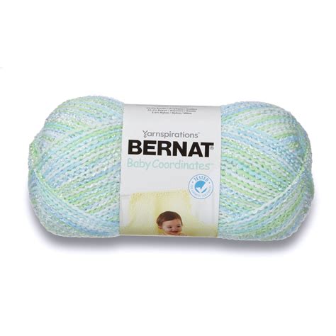 Bernat Baby Coordinates 3 Dk Light Worsted Blended Acrylic Yarn