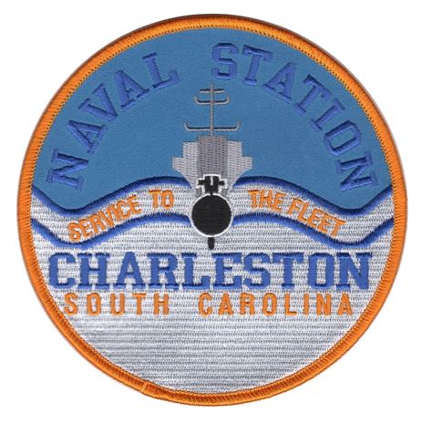 Naval Station Charleston South Carolina Patch Etsy