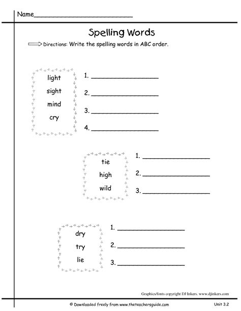 15 Best Images Of Abc Order Worksheets 2nd Grade 2nd Grade Spelling