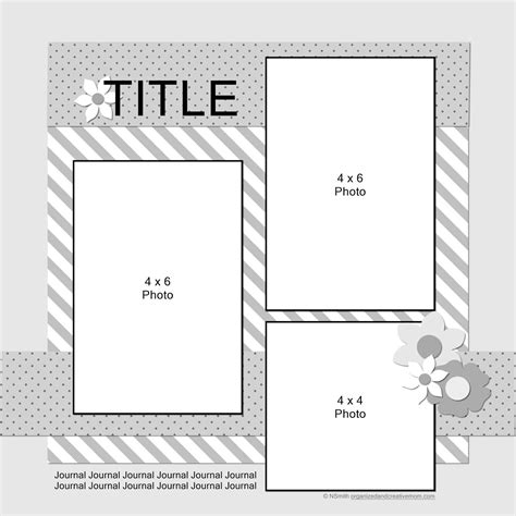 Free Printable Scrapbook Sketches Printable Templates