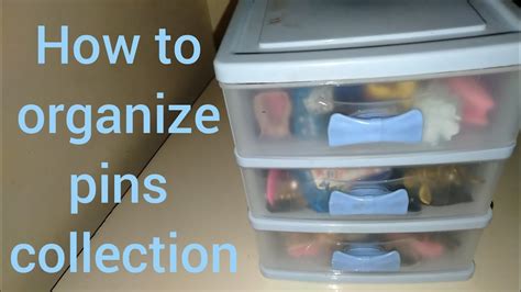 How To Store Your Pins Collection Youtube