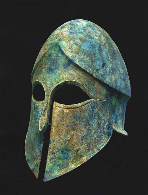 Corinthian Ancient Armor Ancient Greek Art Greek Helmet