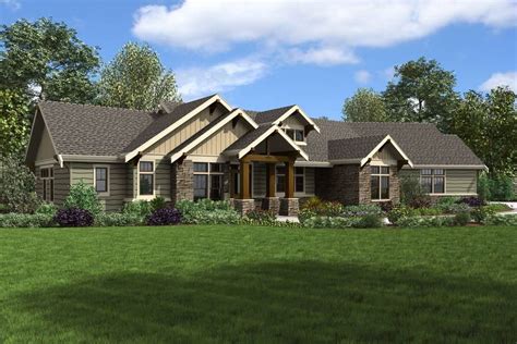 Beautiful Craftsman Style House Plan 5587 Victoria Ranch Style House