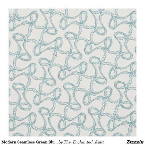 Find over 100+ of the best free floral pattern images. Modern Seamless Green Blue Teal Pattern Design Fabric in ...