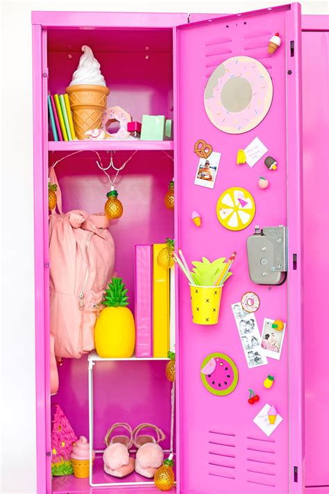 Colorful Diy Locker Decoration Ideas Locker Decorations Diy Diy