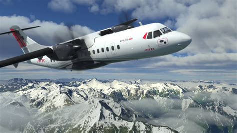 Microsoft Flight Simulatorın 2 Uçak Dlcsi Ile Atr 4272 600 Geliyor