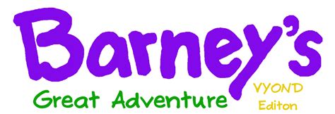 Barneys Great Adventure Ve Logo Opening By Brandontu1998 On Deviantart