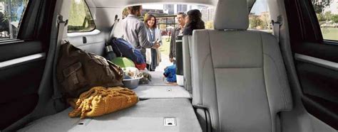 3rd Row Toyota Highlander Interior Review Seating Prices Pictures Jb