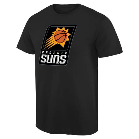 Gear up for your next phoenix game with official phoenix suns apparel including suns jerseys, playoff tees and more suns 2021 playoffs gear. Phoenix Suns Fanatics Branded Primary Logo T-Shirt - Black ...