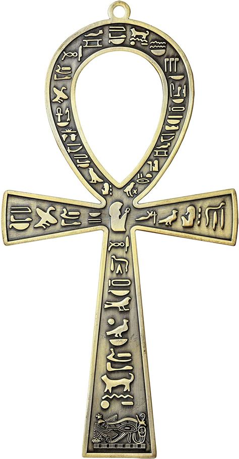 Buy Nilecart In Large Metal Egyptian Ankh Cross Made In Egypt With