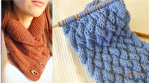 cómo hacer bufandas con dos agujas 1 Como aprender a tejer a crochet
