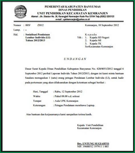 Undangan pernikahan contoh surat undangan setengah resmi. √ Kumpulan Contoh Surat Undangan yang Resmi dan Tidak ...