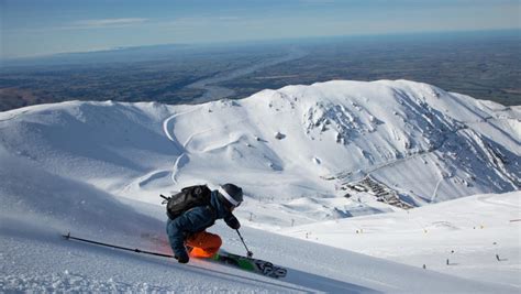 Mt Hutt Ski Area Activity In Christchurch Canterbury New Zealand