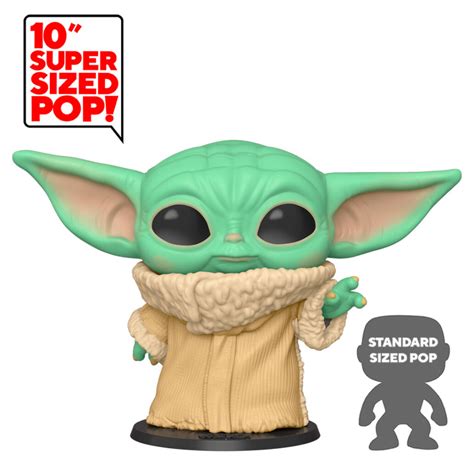 Funko Pop Baby Yoda Super Sized 25 Cm Funko Tienda