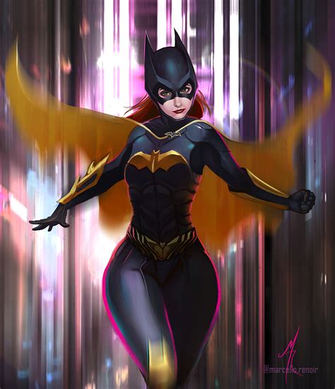 Artstation Cosplayfanart Batgirl