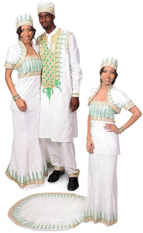Stunning Bride And Grooms Attire With Embroidery And Afrocentric Appeal By Tekay Designs