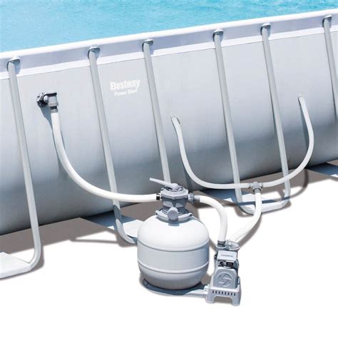 Bestway 313ft X 16ft X 52in Above Ground Pool Set With Pump And