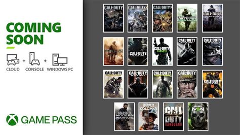 Call Of Duty Is Now Changed For Life Xbox Game Pass Combination Gnc