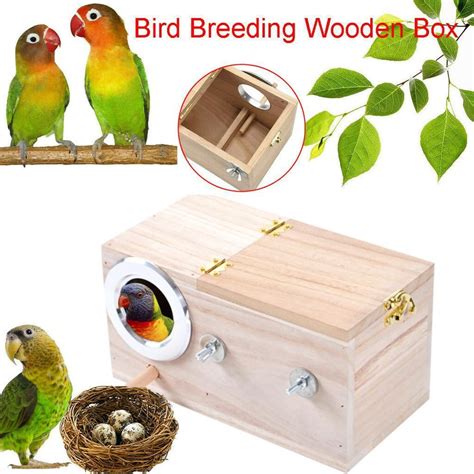 Pet Supplies S Hamiledyi Parrot Breeding Nest Box Bird Nest Warm Bird