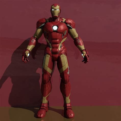 Iron Man Bleeding Edge 3d Model By 3dservices
