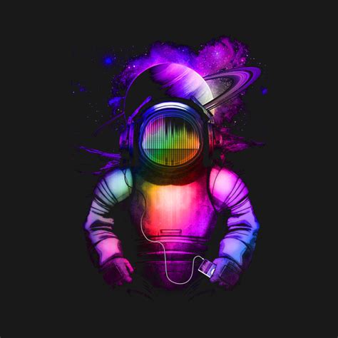 Music In Space Music Kids T Shirt Teepublic