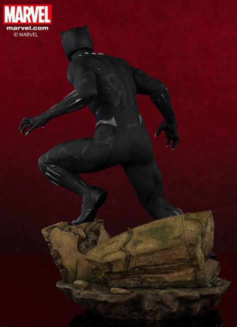 Kotobukiya Black Panther Movie Artfx Statue Up For Order Marvel Toy News