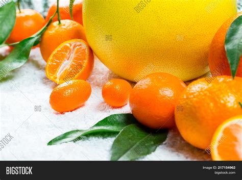 Fresh Mandarins Image And Photo Free Trial Bigstock