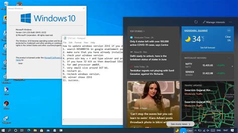 How To Update Your Windows 10 Version 21h1 In Case You Didnt Get In