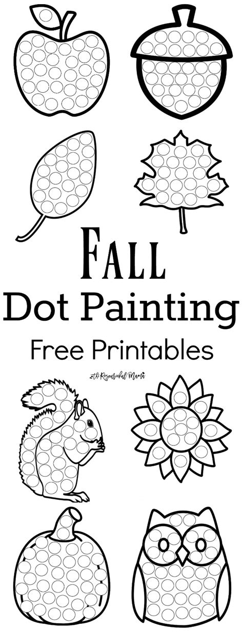 Dot Painting Free Printables Printable World Holiday