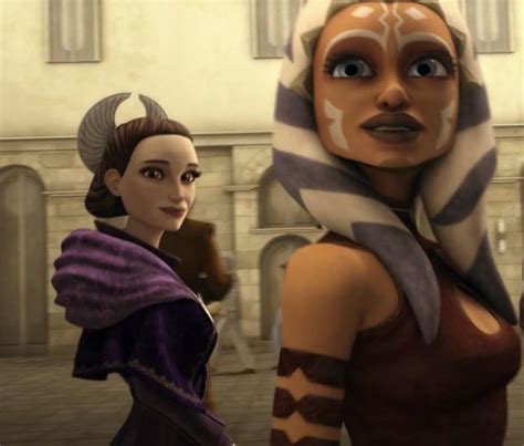 Ahsoka And Padme Disney Star Wars Amidala Star Wars Star Wars Clone