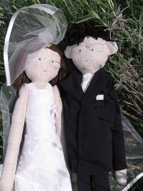Wedding Ragdolls Custom Personalized Ragdolls Bride And Etsy Wedding Doll Just Married Wedding