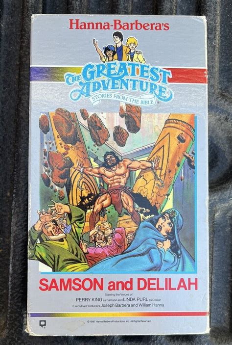 Greatest Adventure Stories From The Bible Samson And Delilah Vhs