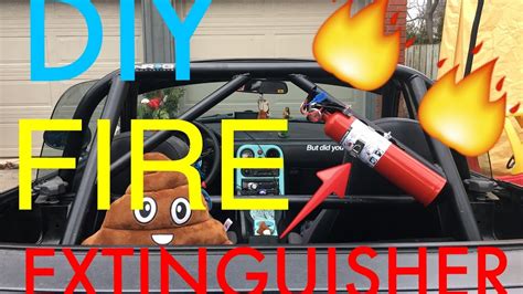 Custom roll cage made from scratch and attached to suspension points. DIY $5 Fire Extinguisher Mount (Roll Bar) - YouTube