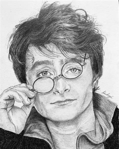 Finally My Completed Sketch Of Celebrity No 13 Daniel Radcliffe As