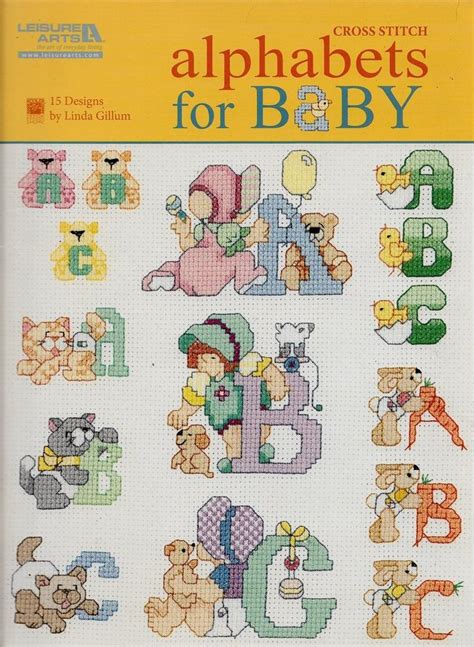 Alphabet for Baby pattern | Cross stitch patterns, Leisure arts, Cross