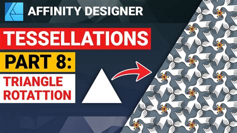 Affinity Designer Tessellations Part 8 Rotation Tessellation Using