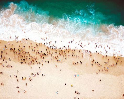Tommy Clarkes Aerial Photographs Beach Scenes Creative Review