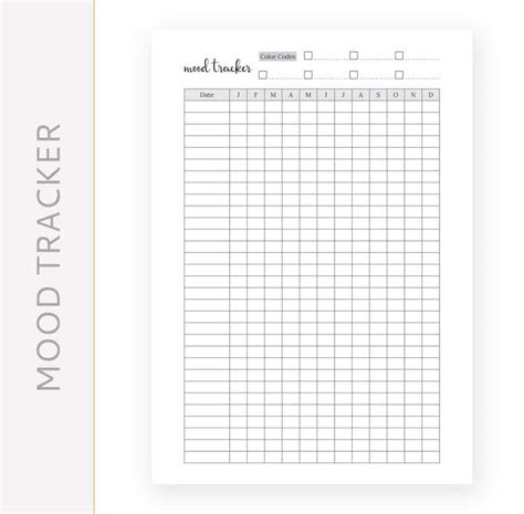 13 Free Mood Tracker Printables To Understand Yourself Better 2023