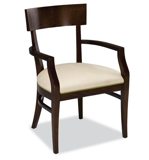 4127 1 Wood Arm Chair Shelby Williams